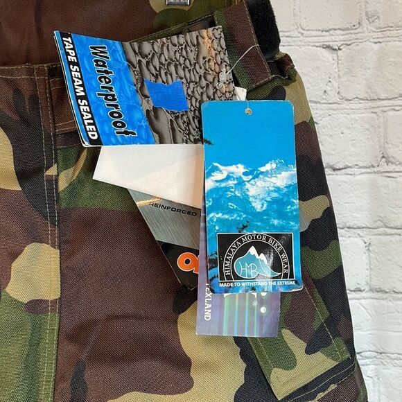 Himalaya Motor Bike Wear Camouflage Pants size xl, Duratex, Waterproof - Picture 2 of 12